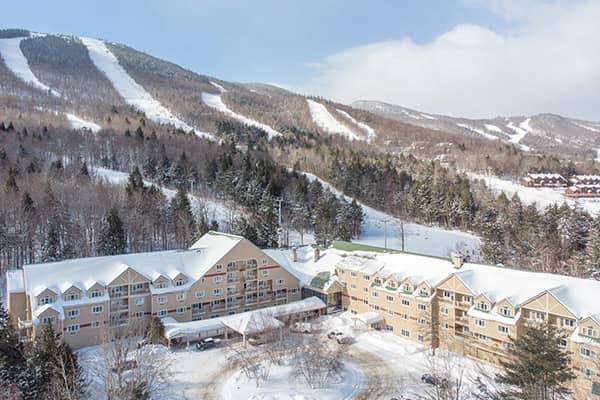 The Most Slopeside Lodging in the East